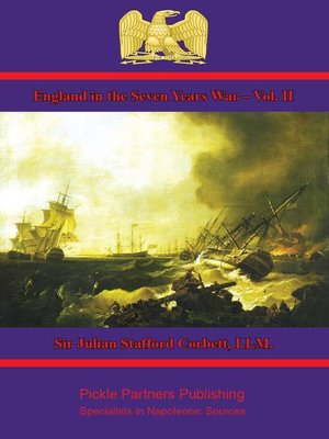 cover image of England in the Seven Years War, Volume 2